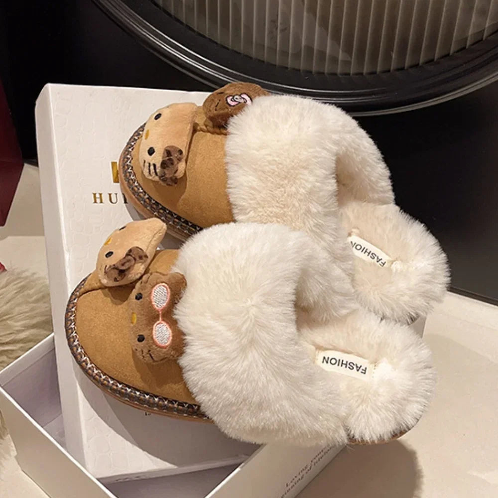 🐱🧁Sweet Furry Slippers🧸💗