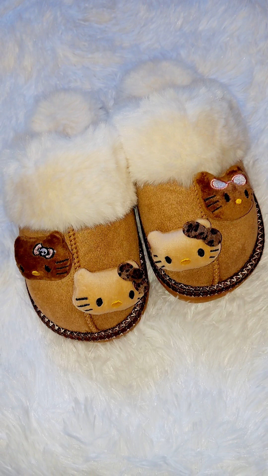 🐱🧁Sweet Furry Slippers🧸💗