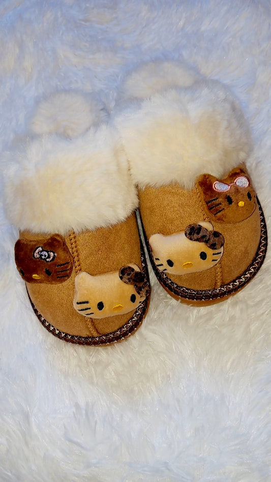 🐱🧁Sweet Furry Slippers🧸💗