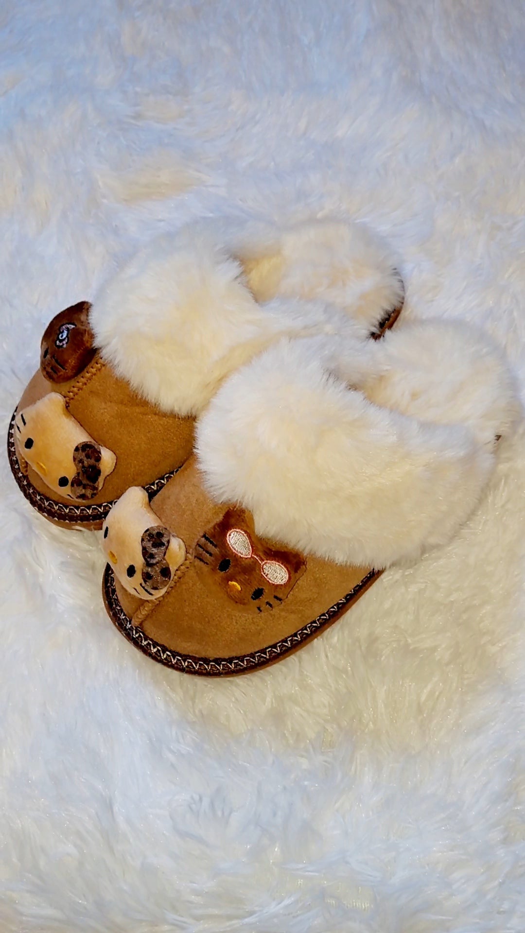 🐱🧁Sweet Furry Slippers🧸💗